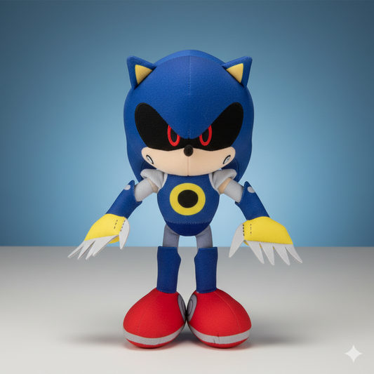 Great Eastern GE-52523 Sonic The Hedgehog 8" Metal Sonic Stuffed Plush